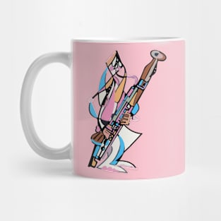 Bunny Bassoonist by Pollux Mug